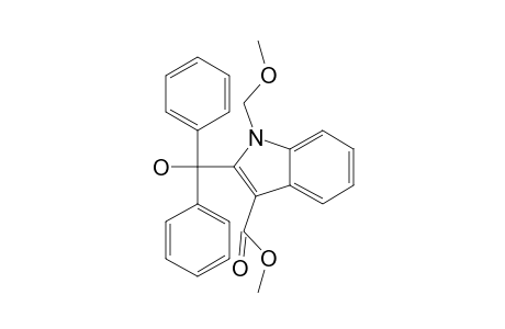 Methyl 2-(hydroxydiphenylmethyl)-1-methoxymethylindole-3-carboxylate