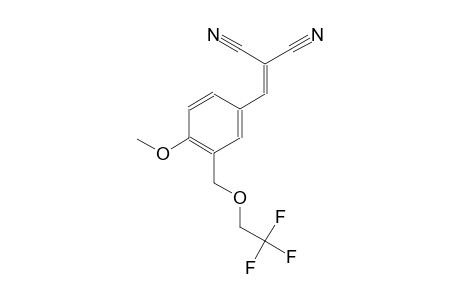 2-{4-methoxy-3-[(2,2,2-trifluoroethoxy)methyl]benzylidene}malononitrile