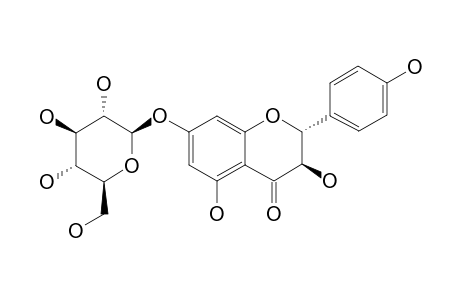 DIHYDROKAEMPFEROL-7-O-BETA-D-GLUCOPYRANOSIDE