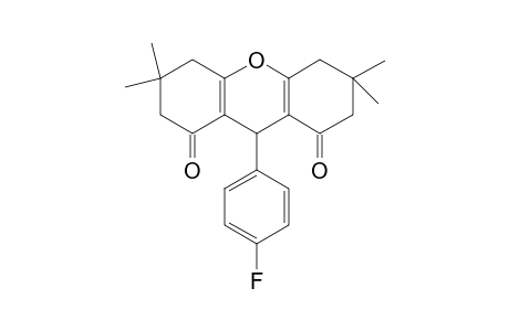 9-(4-Fluorophenyl)-3,3,6,6-tetramethyl-3,4,5,6,7,9-hexahydro-1H-xanthene-1,8(2H)-dione