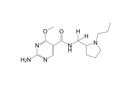 2-amino-4-methoxy-N-[(1-propyl-2-pyrrolidinyl)methyl]-5-pyrimidinecarboxamide