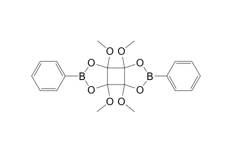 4,9-Dibora-3,5,8,10-tetraoxatricyclo[5.3.0.0(2,6)]decane, 1,2,6,7-tetrakis(methoxy)-4,9-diphenyl-