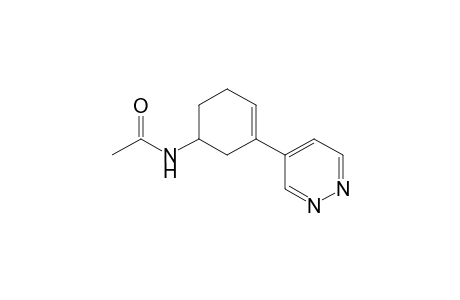 N-(3-PYRIDAZIN-4-YL-CYCLOHEX-3-ENYL)-ACETAMIDE