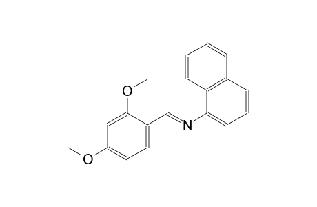 N-[(E)-(2,4-dimethoxyphenyl)methylidene]-1-naphthalenamine