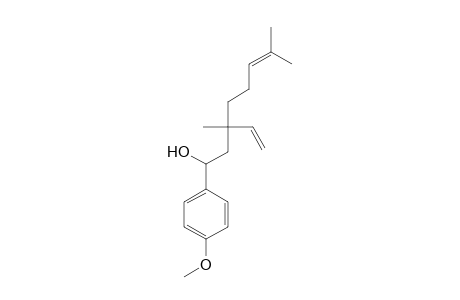 Benzenemethanol, 4-methoxy-.alpha.-(2,6-dimethyl-2-ethenylhept-5-enyl)-