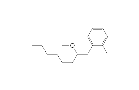 1-Methyl-2-(2-methoxyoctyl)benzene