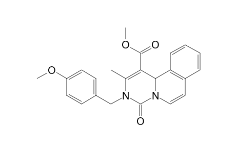 Methyl 3-(4-methoxybenzyl)-2-methyl-4-oxo-3,11b-dihydro-4H-pyrimido[6,1-a]isoquinoline-1-carboxylate