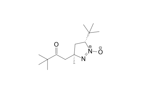 1-((3R,5R)-5-tert-Butyl-3-methyl-1-oxy-4,5-dihydro-3H-pyrazol-3-yl)-3,3-dimethyl-butan-2-one