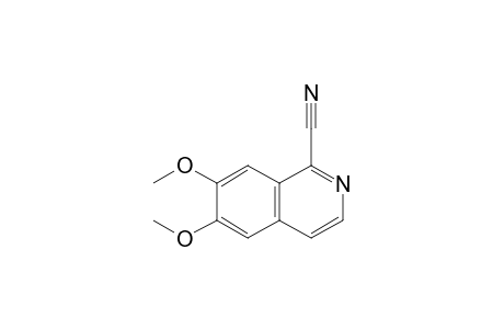 6,7-Dimethoxyisoquinoline-1-carbonitrile