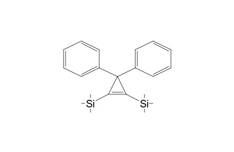 [3,3-Diphenyl-2-(trimethylsilyl)-1-cyclopropen-1-yl](trimethyl)silane