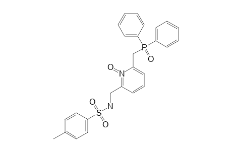 2-[(4-Methyl-benzenesulfonylamino)-methyl]-6-[(diphenylphosphoryl)-methyl]-pyridine-1-oxide