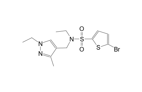 2-thiophenesulfonamide, 5-bromo-N-ethyl-N-[(1-ethyl-3-methyl-1H-pyrazol-4-yl)methyl]-