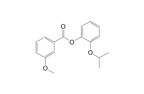 m-Methoxybenzoic acid, 2-isopropoxyphenyl ester