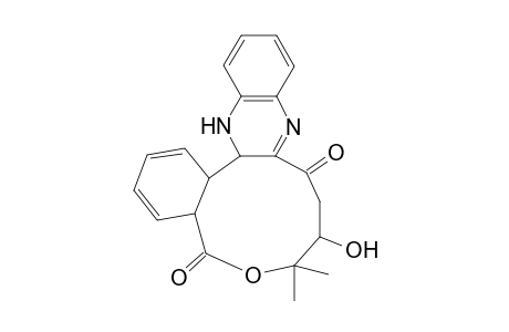 8-Hydroxy-7,7-dimethyl-8,9,10,12,13,14,15-hexahydro-5H-[2]benzoxecino[7,8-b]quinoxaline-5,10(7H)-dione