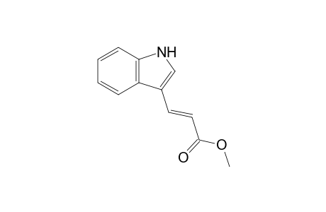 Methyl (E)-3-(indol-3'-yl)-2-propenoate