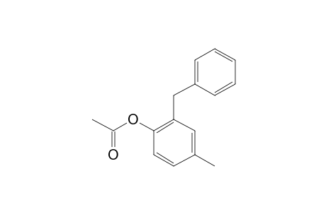 2-Benzyl-4-methylphenol, acetate