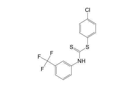 dithio-m-(trifluoromethyl)carbanilic acid, p-chlorophenyl ester