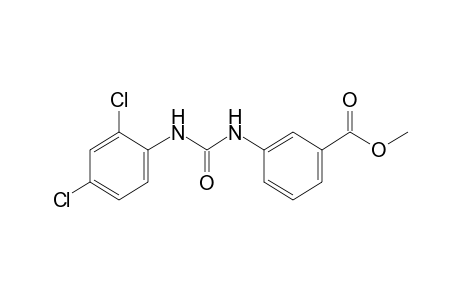 m-[3-(2,4-dichlorophenyl)ureido]benzoic acid, methyl ester