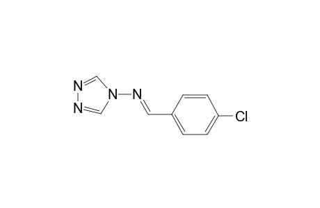 N-[(E)-(4-chlorophenyl)methylidene]-4H-1,2,4-triazol-4-amine