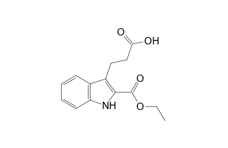 2-carboxyindole-3-propionic acid, 2-ethyl ester