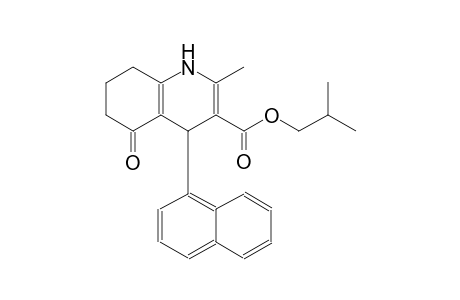 Isobutyl 2-methyl-4-(1-naphthyl)-5-oxo-1,4,5,6,7,8-hexahydro-3-quinolinecarboxylate