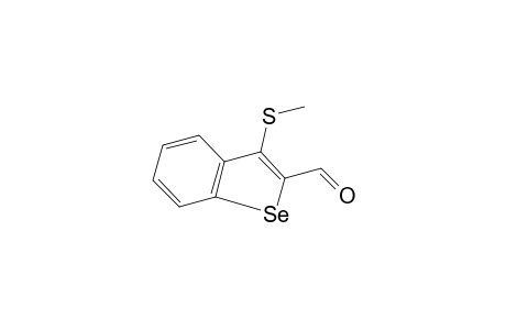 3-(methylthio)benzo[b]selenophene-2-carboxaldehyde