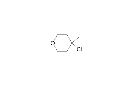 2H-Pyran, 4-chlorotetrahydro-4-methyl-