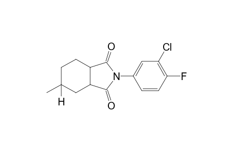 N-(3-chloro-4-fluorophenyl)-4-methyl-1,2-cyclohexanedicarboximide