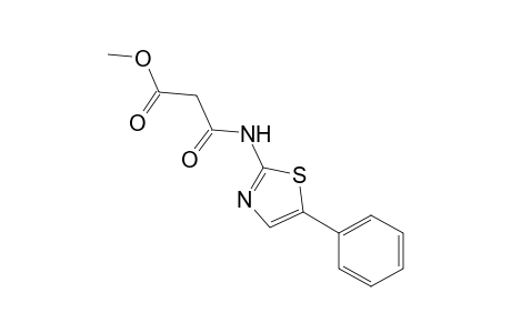 Methyl 3-oxo-3-((5-phenylthiazol-2-yl)amino)propanoate