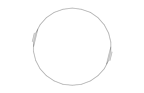 Cyclohexacosa-1,14-diyne