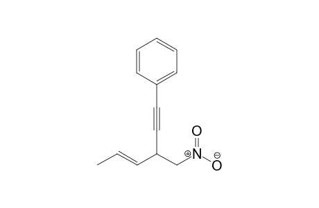 (E)-(3-(nitromethyl)hex-4-en-1-yn-1-yl)benzene