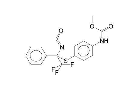 ALPHA-TRIFLUOROMETHYL-ALPHA-[4-(O-METHYLCARBAMOYL)PHENYLTHIO]BENZYLISOCYANATE