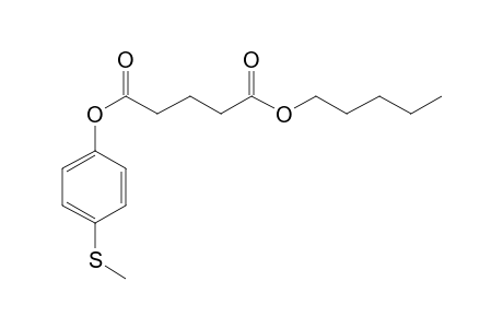 Glutaric acid, 4-(methylthio)benzyl pentyl ester