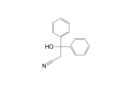 3-hydroxy-3,3-di(phenyl)propionitrile