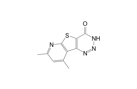 2,4-Dimethyl-7H-9-thia-1,5,6,7-tetraaza-fluoren-8-one