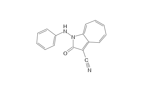 1-anilino-1,2-dihydro-2-oxocyclohepta[b]pyrrole-3-carbonitrile