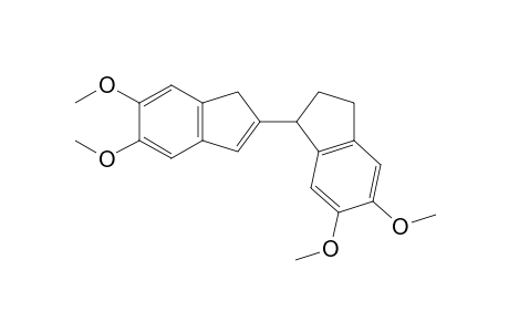 5,6-DIMETHOXY-2-(5',6'-DIMETHOXY-2',3'-DIHYDRO-1'-H-INDEN-1'-YL)-1-H-INDENE