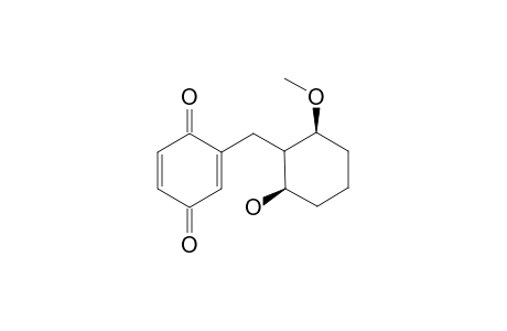 2-((2R,6S)-2-Hydroxy-6-methoxy-cyclohexylmethyl)-[1,4]benzoquinone