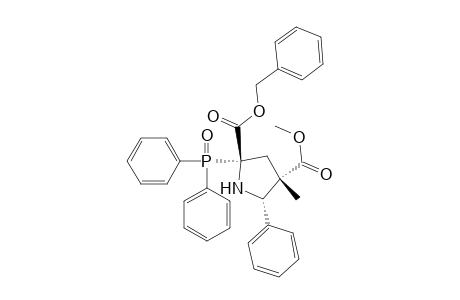 (2-ALPHA,4-BETA,5-BETA)-(+/-)-4-METHYL-2-PHENYLMETHYL-2-(DIPHENYLPHOSPHINOYL)-4-METHYL-5-PHENYL-2,4-PYRROLIDINE-DICARBOXYLATE