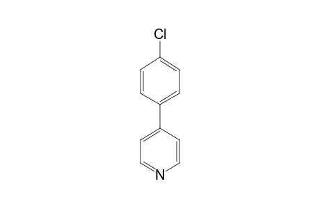 4-(4-Chlorophenyl)pyridine