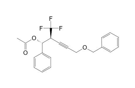 1-(BENZYLOXY)-4-(TRIFLUOROMETHYL)-5-ACETOXY-5-PHENYL-2-PENTYNE