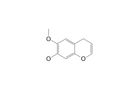 6-METHOXY-4H-1-BENZOPYRAN-7-OL