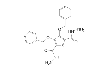 3,4-Bis(benzyloxy)thiophene-2,5-dicarbohydrazide