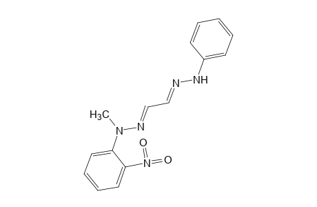 glyoxal, methyl(o-nitrophenyl)hydrazone phenylhydrazone