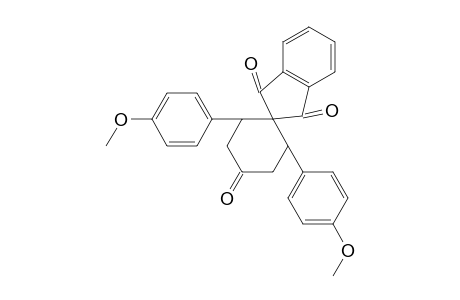 3,5-bis(4-methoxyphenyl)spiro[cyclohexane-4,2'-indane]-1,1',3'-trione