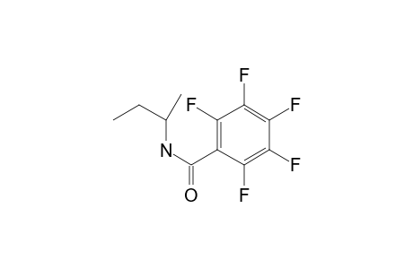 Pentafluorobenzenecarboxamide, N-2-butyl