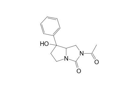 endo-3-Acetyl-6-hydroxy-6-phenyl-1,3-diazabicyclo[3.3.0]octan-2-one