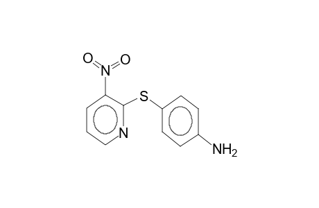 2-[(p-aminophenyl)thio]-3-nitropyridine