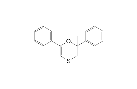 2-Methyl-2,6-diphenyl-3H-1,4-oxathiin