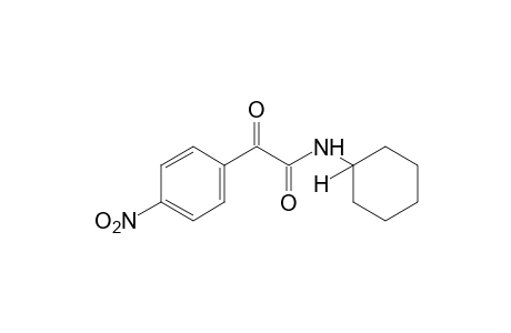 N-cyclohexyl-2-(p-nitrophenyl)glyoxylamide